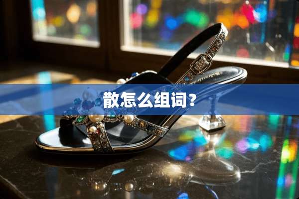 散怎么组词？