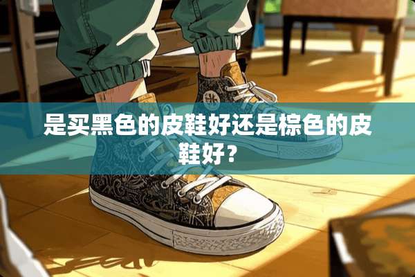 是买黑色的皮鞋好还是棕色的皮鞋好？