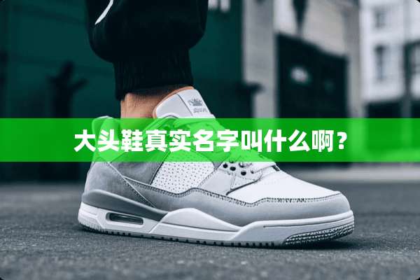 大头鞋真实名字叫什么啊？