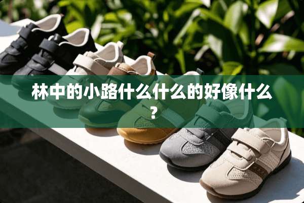 林中的小路什么什么的好像什么？