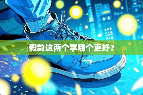 毅韵这两个字哪个更好？