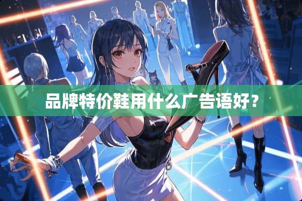 品牌特价鞋用什么广告语好？