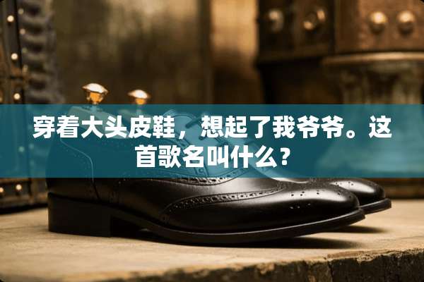 穿着大头皮鞋，想起了我爷爷。这首歌名叫什么？