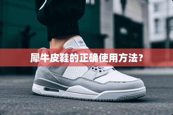 犀牛皮鞋的正确使用方法？