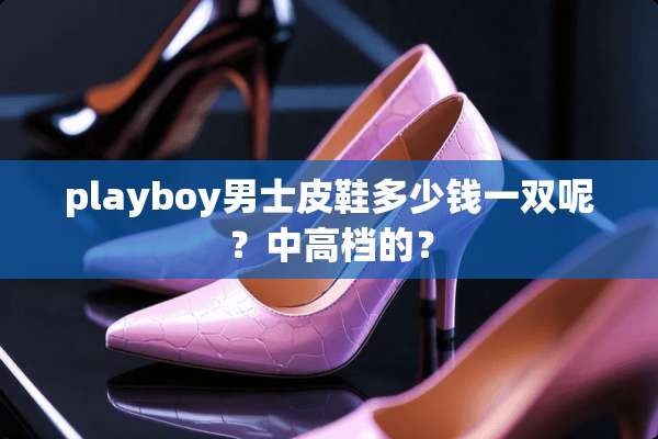 playboy男士皮鞋多少钱一双呢？中高档的？