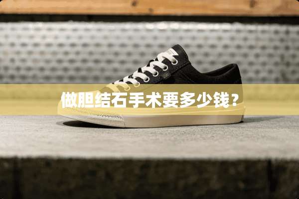做胆结石手术要多少钱？