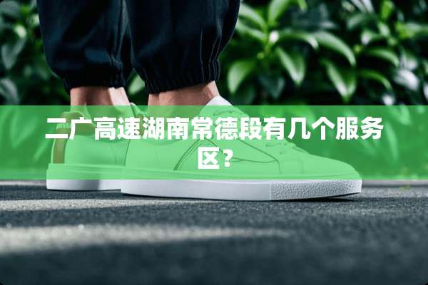 二广高速湖南常德段有几个服务区？
