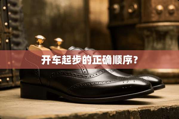 开车起步的正确顺序？