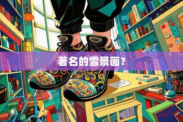 著名的雪景画？