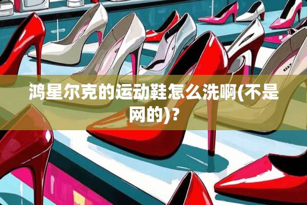 鸿星尔克的运动鞋怎么洗啊(不是网的)？