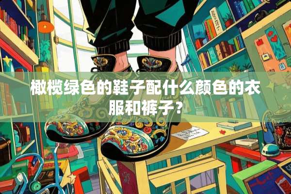 橄榄绿色的鞋子配什么颜色的衣服和裤子？