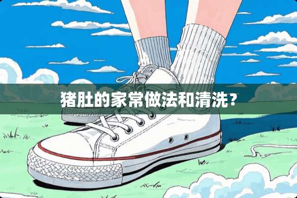 猪肚的家常做法和清洗？