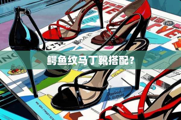 鳄鱼纹马丁靴搭配？