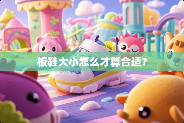 板鞋大小怎么才算合适？