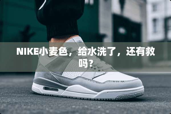 NIKE小麦色，给水洗了，还有救吗？