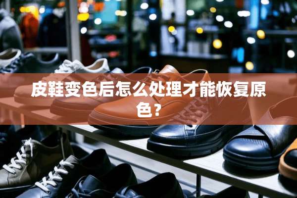 皮鞋变色后怎么处理才能恢复原色？