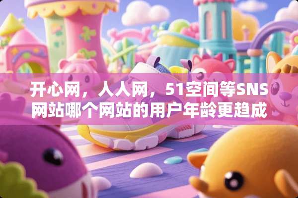开心网，人人网，51空间等SNS网站哪个网站的用户年龄更趋**化？