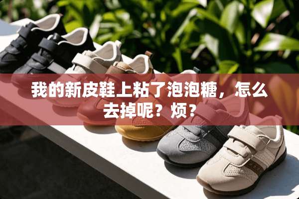 我的新皮鞋上粘了泡泡糖，怎么去掉呢？烦？
