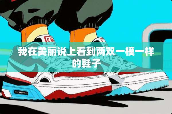 我在美丽说上看到两双一模一样的鞋子