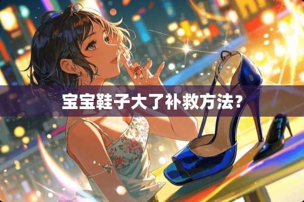 宝宝鞋子大了补救方法？