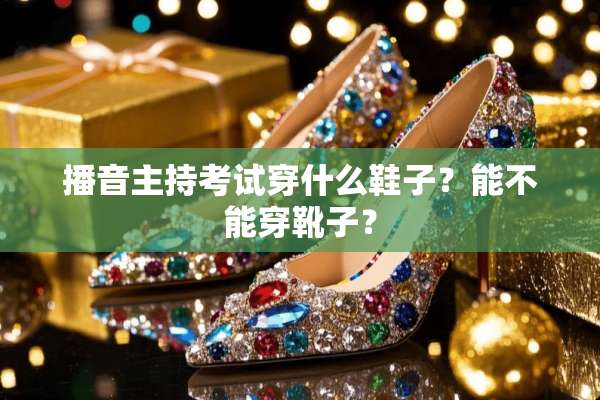 播音主持考试穿什么鞋子？能不能穿靴子？