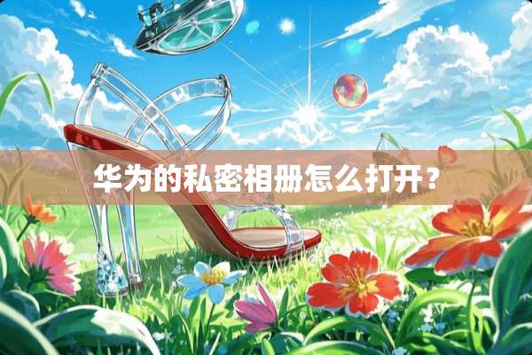 华为的私密相册怎么打开？