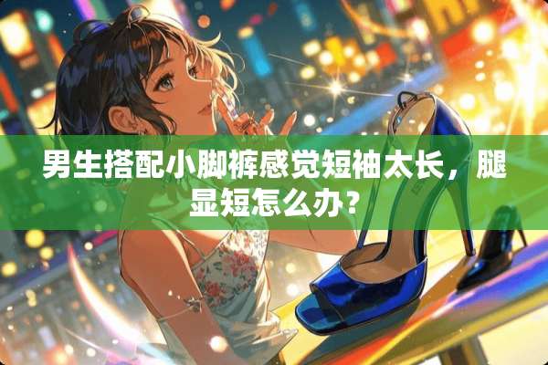 男生搭配小脚裤感觉短袖太长，腿显短怎么办？
