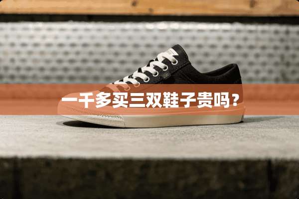 一千多买三双鞋子贵吗？