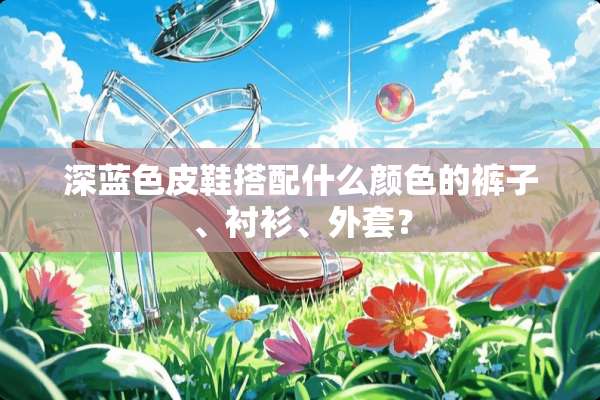 深蓝色皮鞋搭配什么颜色的裤子、衬衫、外套？