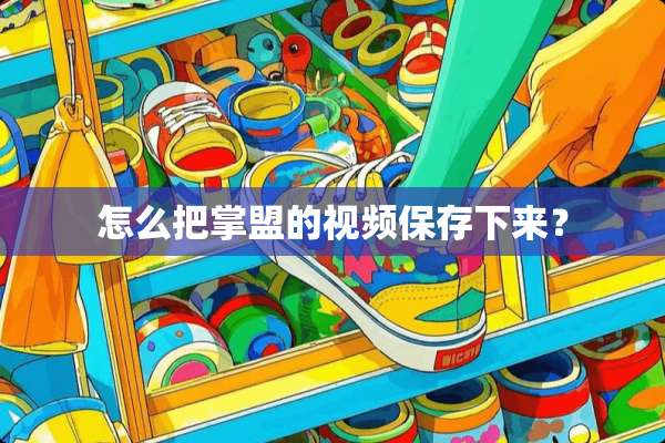 怎么把掌盟的视频保存下来？