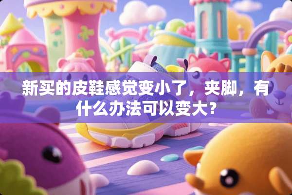 新买的皮鞋感觉变小了，夹脚，有什么办法可以变大？