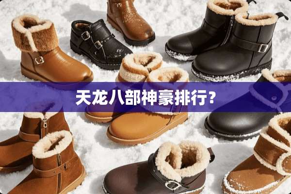 天龙八部神豪排行？