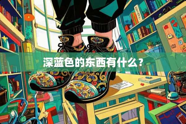 深蓝色的东西有什么？