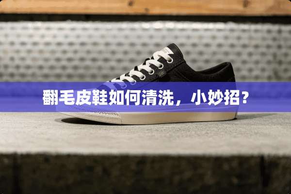 翻毛皮鞋如何清洗，小妙招？
