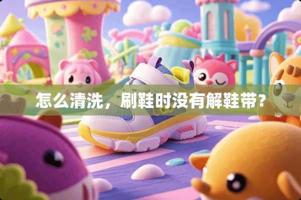 怎么清洗，刷鞋时没有解鞋带？