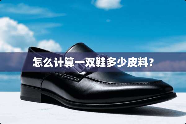怎么计算一双鞋多少皮料？