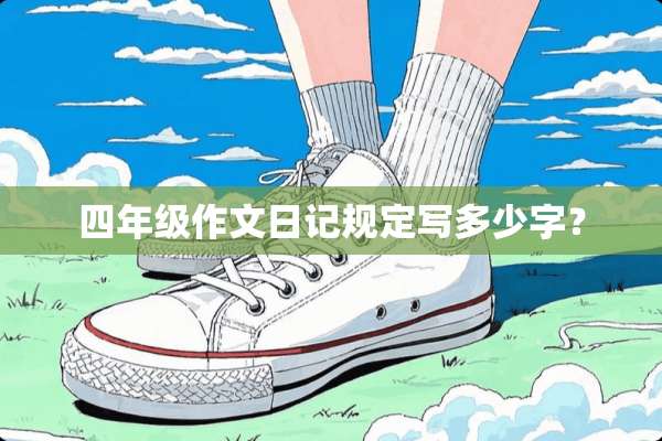 四年级作文日记规定写多少字？