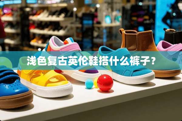 浅色复古英伦鞋搭什么裤子？