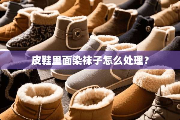 皮鞋里面染袜子怎么处理？