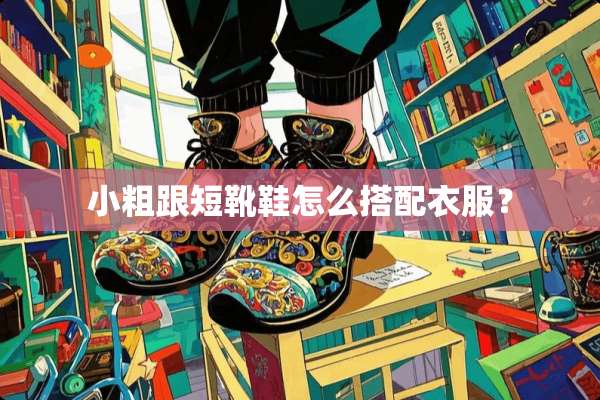 小粗跟短靴鞋怎么搭配衣服？