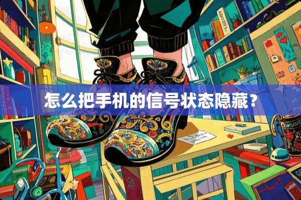 怎么把手机的信号状态隐藏？