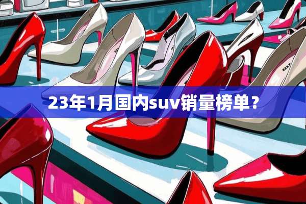 23年1月国内suv销量榜单？
