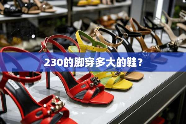 230的脚穿多大的鞋？