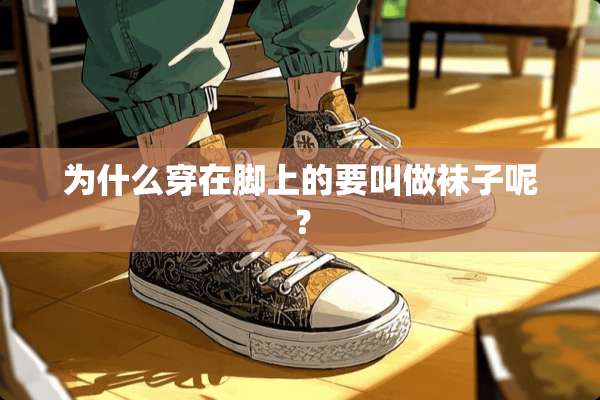 为什么穿在脚上的要叫做袜子呢？