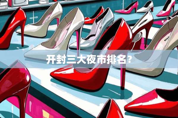 开封三大夜市排名？