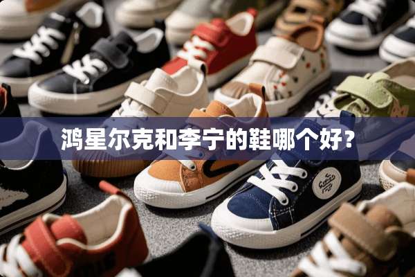 鸿星尔克和李宁的鞋哪个好？
