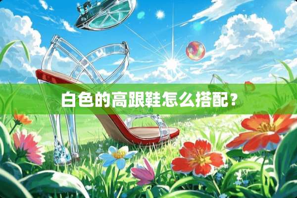 白色的高跟鞋怎么搭配？