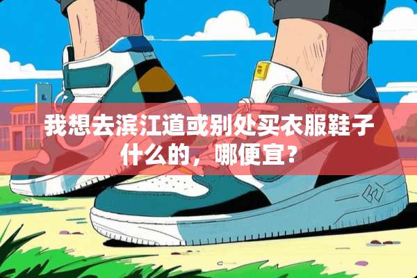 我想去滨江道或别处买衣服鞋子什么的，哪便宜？