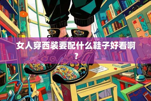 女人穿西装要配什么鞋子好看啊？