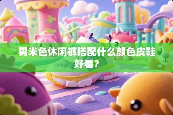 男米色休闲裤搭配什么颜色皮鞋好看？